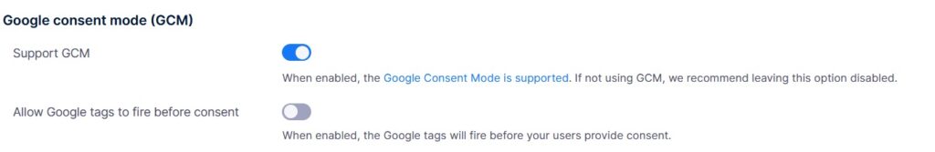 Google Consent Mode V2 i CookieYes