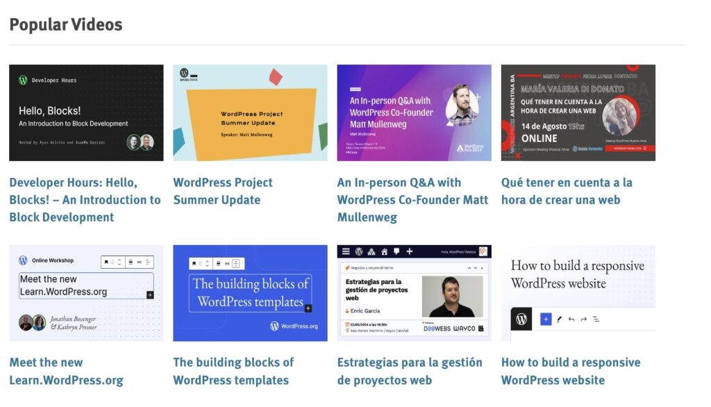 Recursos gratuïts per aprendre WordPress